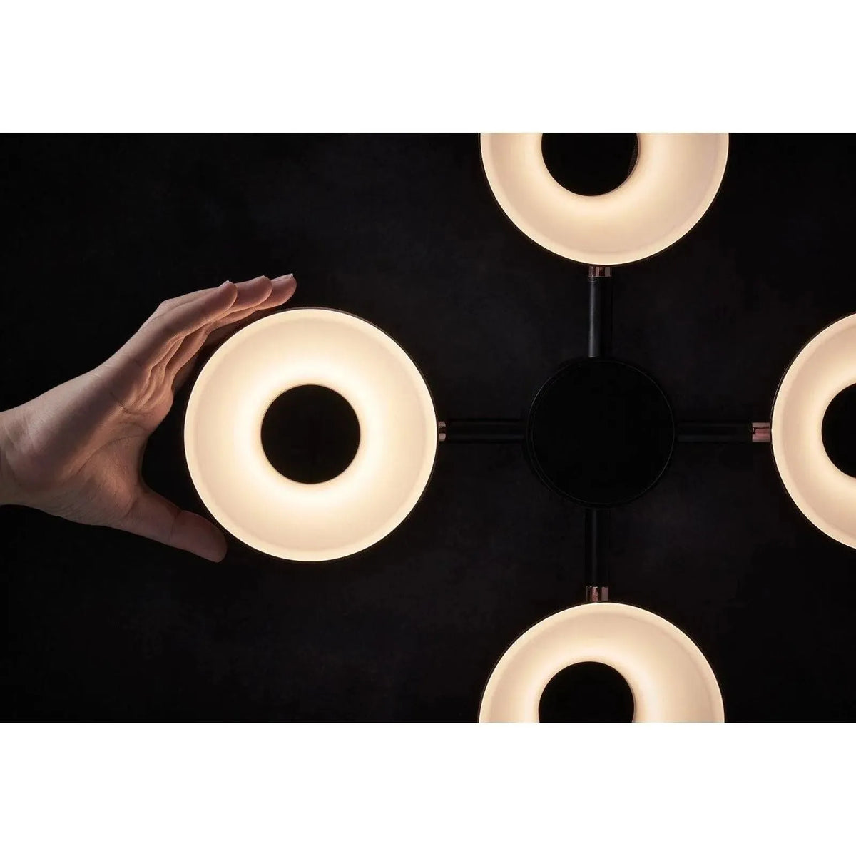 Seed Design - OLO PC4 Pendant Light - SLD-130PC4-CPR | Montreal Lighting & Hardware