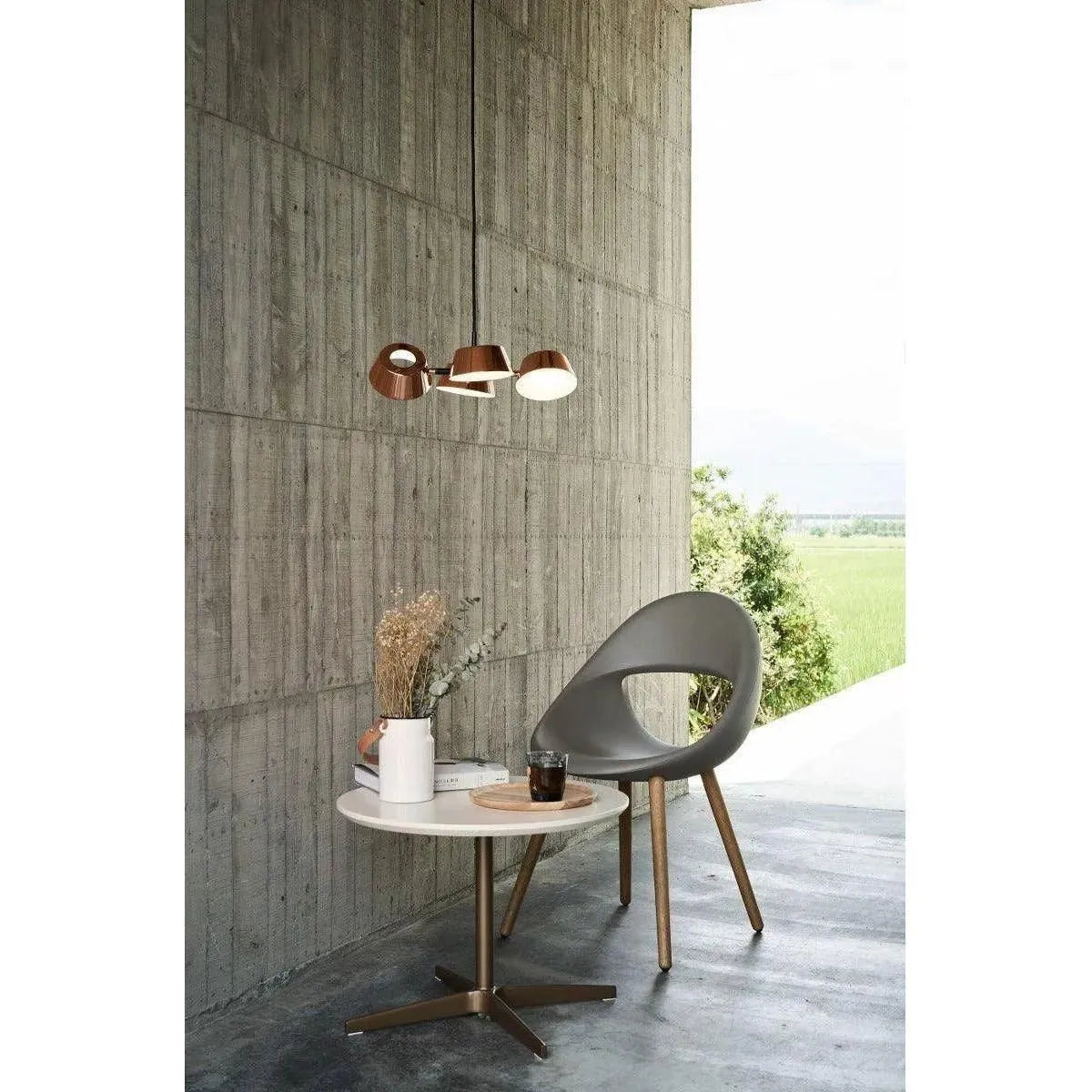 Seed Design - OLO PC4 Pendant Light - SLD-130PC4-CPR | Montreal Lighting & Hardware