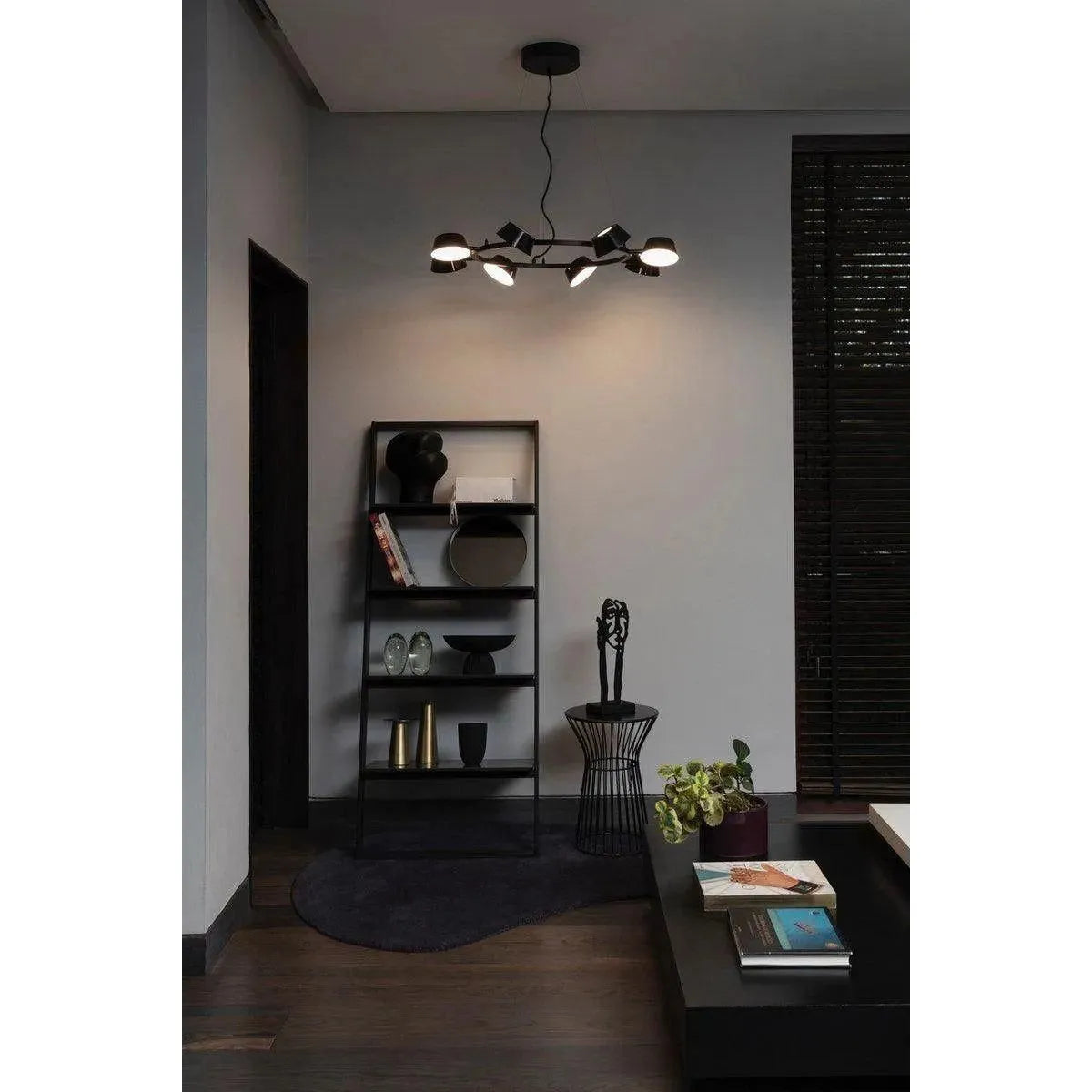 Seed Design - OLO PC8 Pendant Light - SLD-130PC8-BK | Montreal Lighting & Hardware