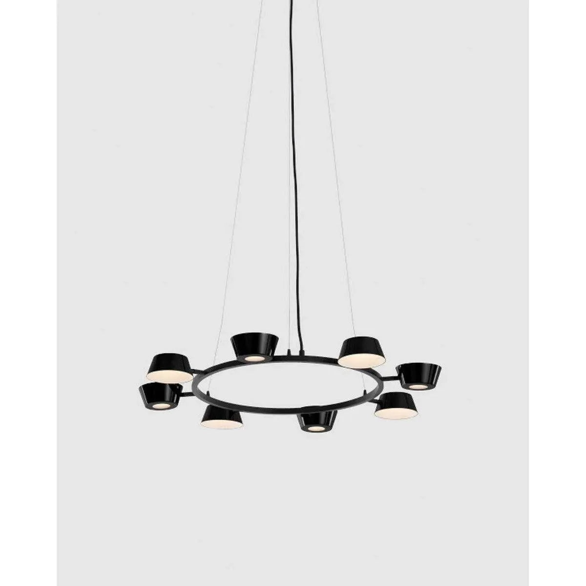 Seed Design - OLO PC8 Pendant Light - SLD-130PC8-BK | Montreal Lighting & Hardware