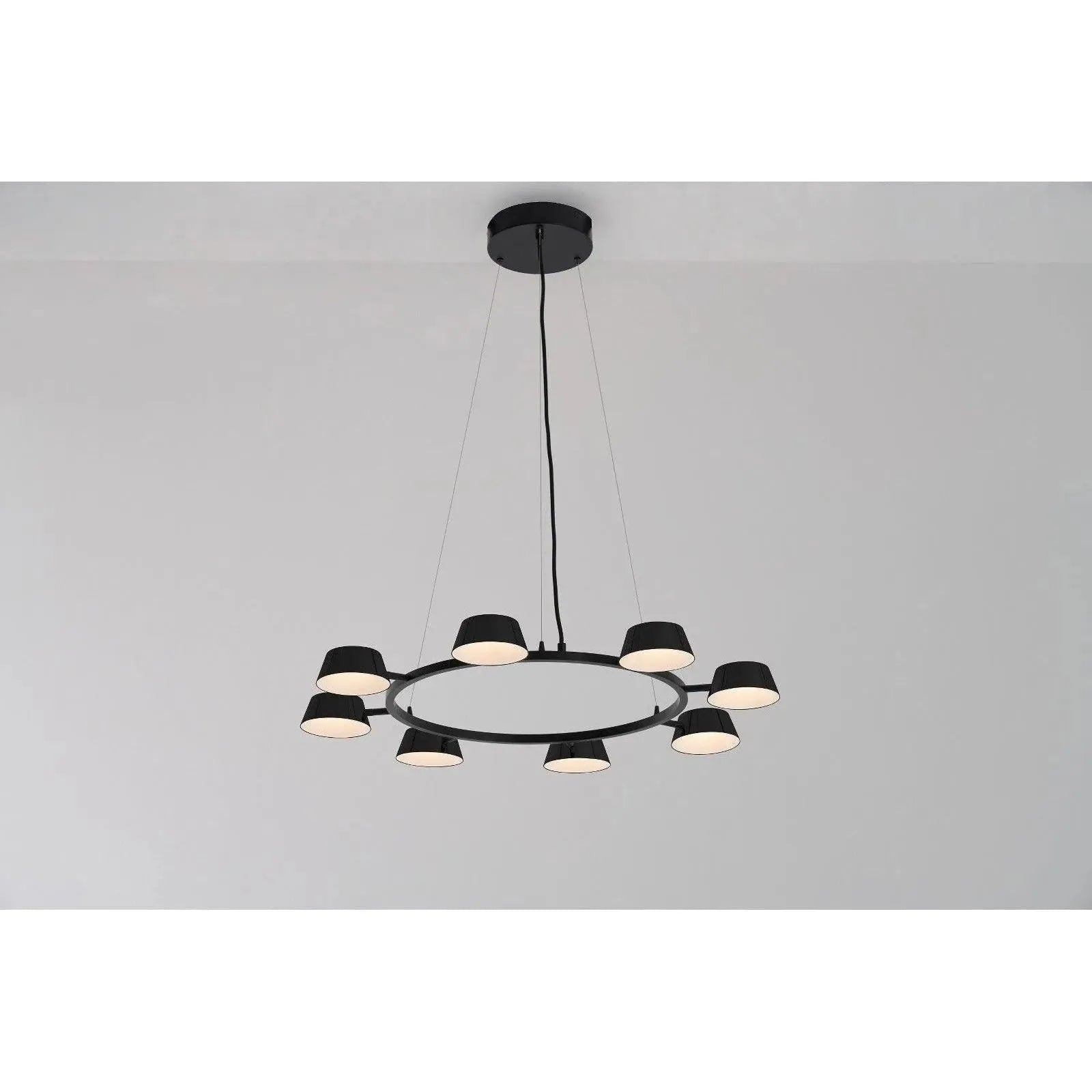 Seed Design - OLO PC8 Pendant Light - SLD-130PC8-BK | Montreal Lighting & Hardware