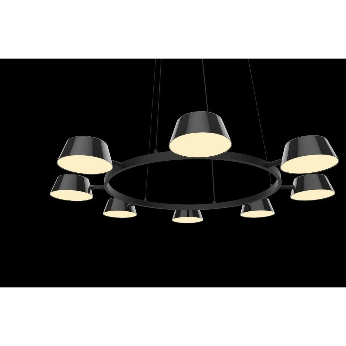 Seed Design - OLO PC8 Pendant Light - SLD-130PC8-BK | Montreal Lighting & Hardware