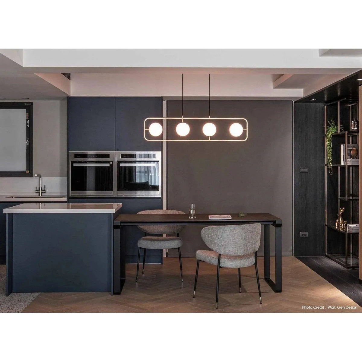 Seed Design - Sircle Pendant Light PH4 - SG-140PH4-BLK | Montreal Lighting & Hardware