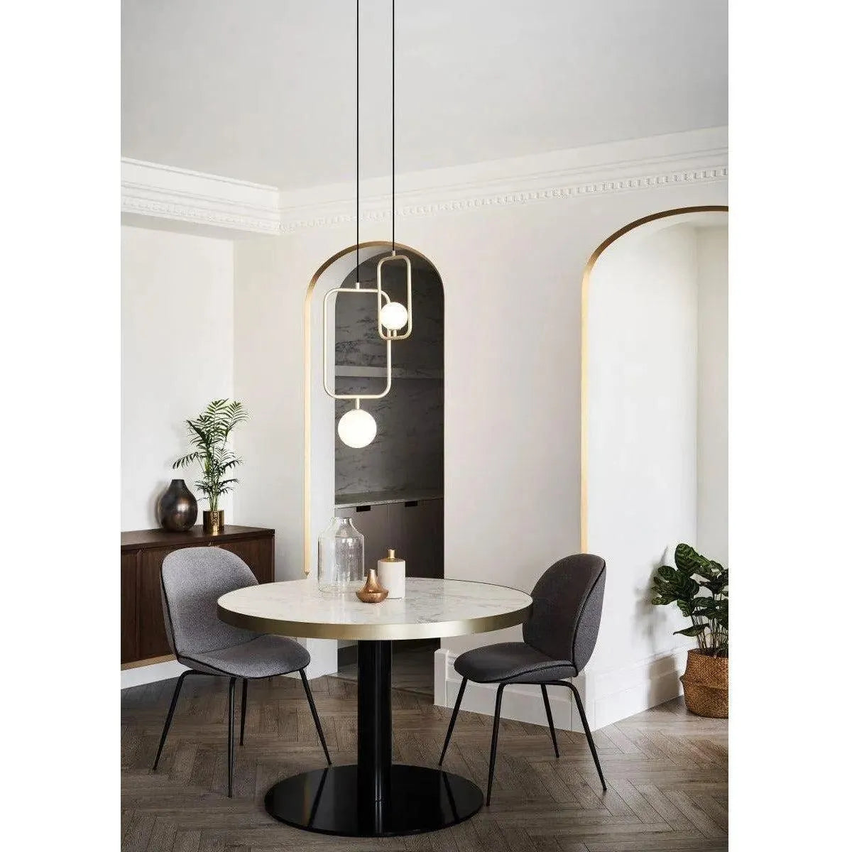 Seed Design - Sircle Pendant Light - SG-100PV-BLK | Montreal Lighting & Hardware