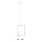 Seed Design - Sircle Pendant Light - SG-100PV-BLK | Montreal Lighting & Hardware