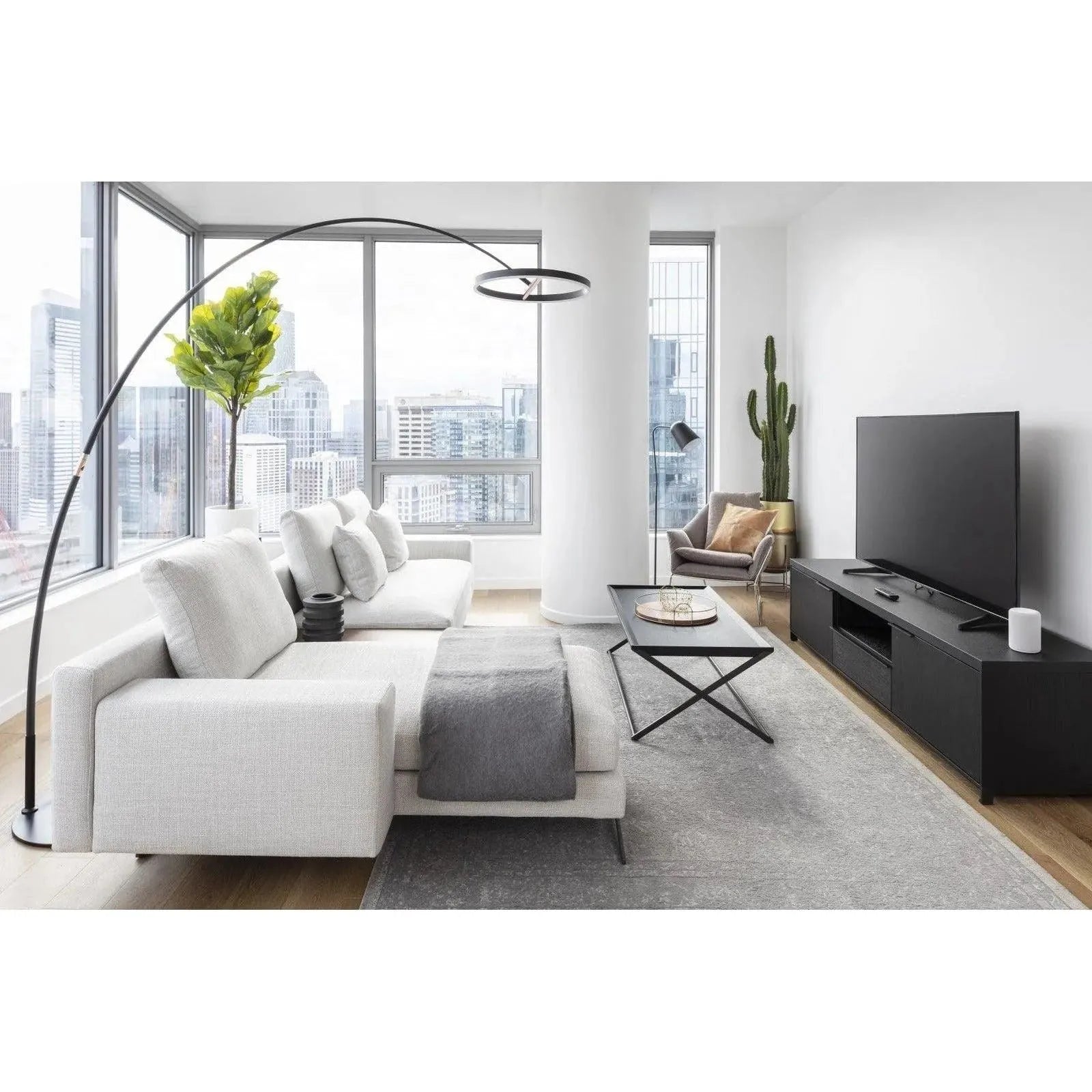 Seed Design - SOL Mega Floor Lamp - SLD-450FLE-BK | Montreal Lighting & Hardware