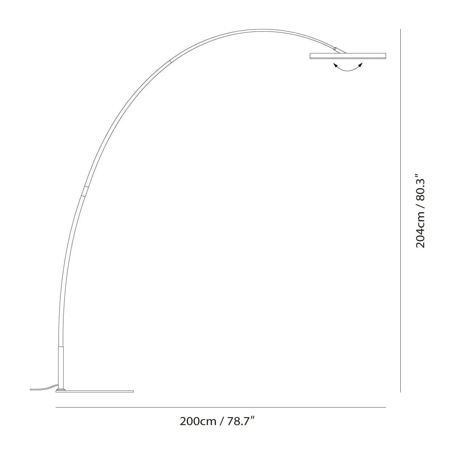 Seed Design - SOL Mega Floor Lamp - SLD-450FLE-BK | Montreal Lighting & Hardware