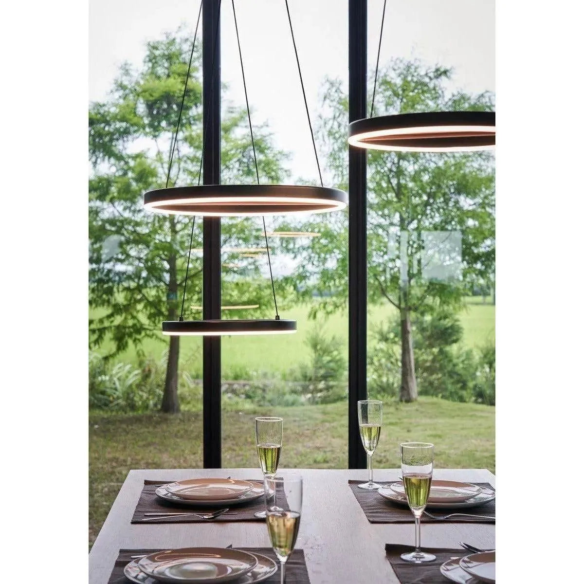 Seed Design - SOL Pendant Light - SLD-350P-BK | Montreal Lighting & Hardware