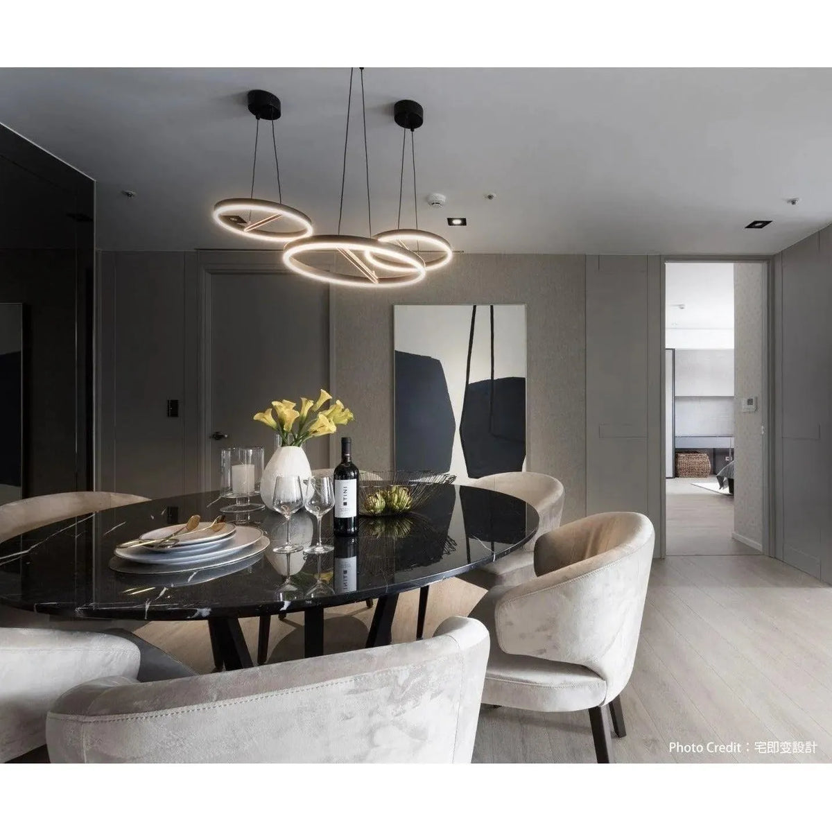 Seed Design - SOL Pendant Light - SLD-350P-BK | Montreal Lighting & Hardware