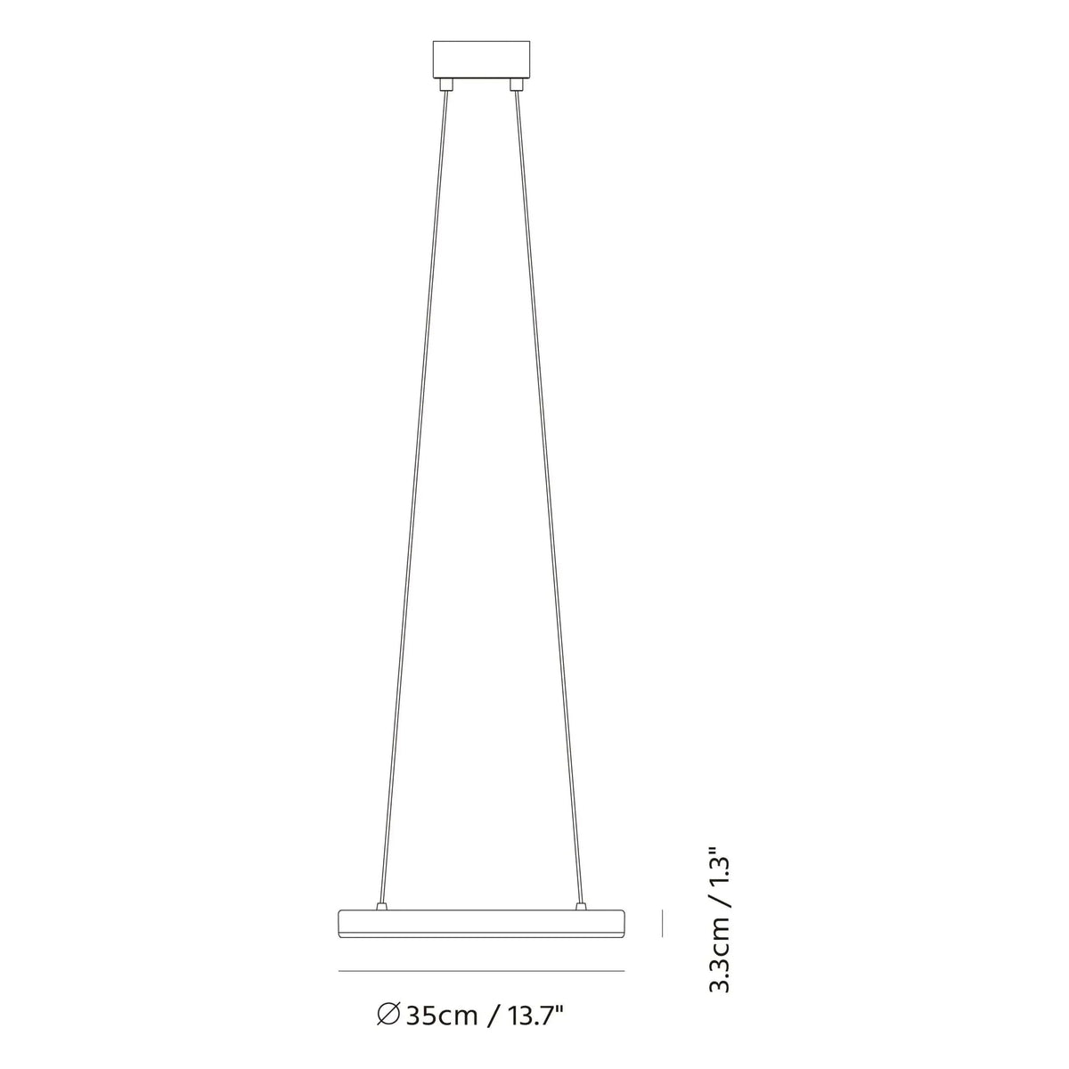 Seed Design - SOL Pendant Light - SLD-350P-BK | Montreal Lighting & Hardware