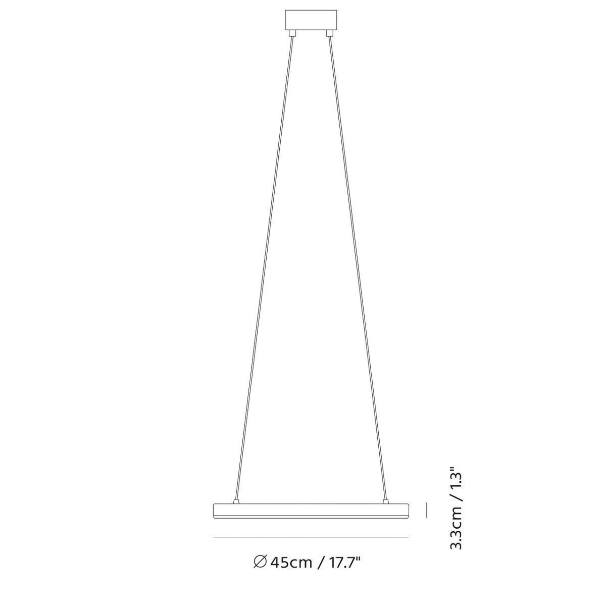 Seed Design - SOL Pendant Light - SLD-350P-BK | Montreal Lighting & Hardware