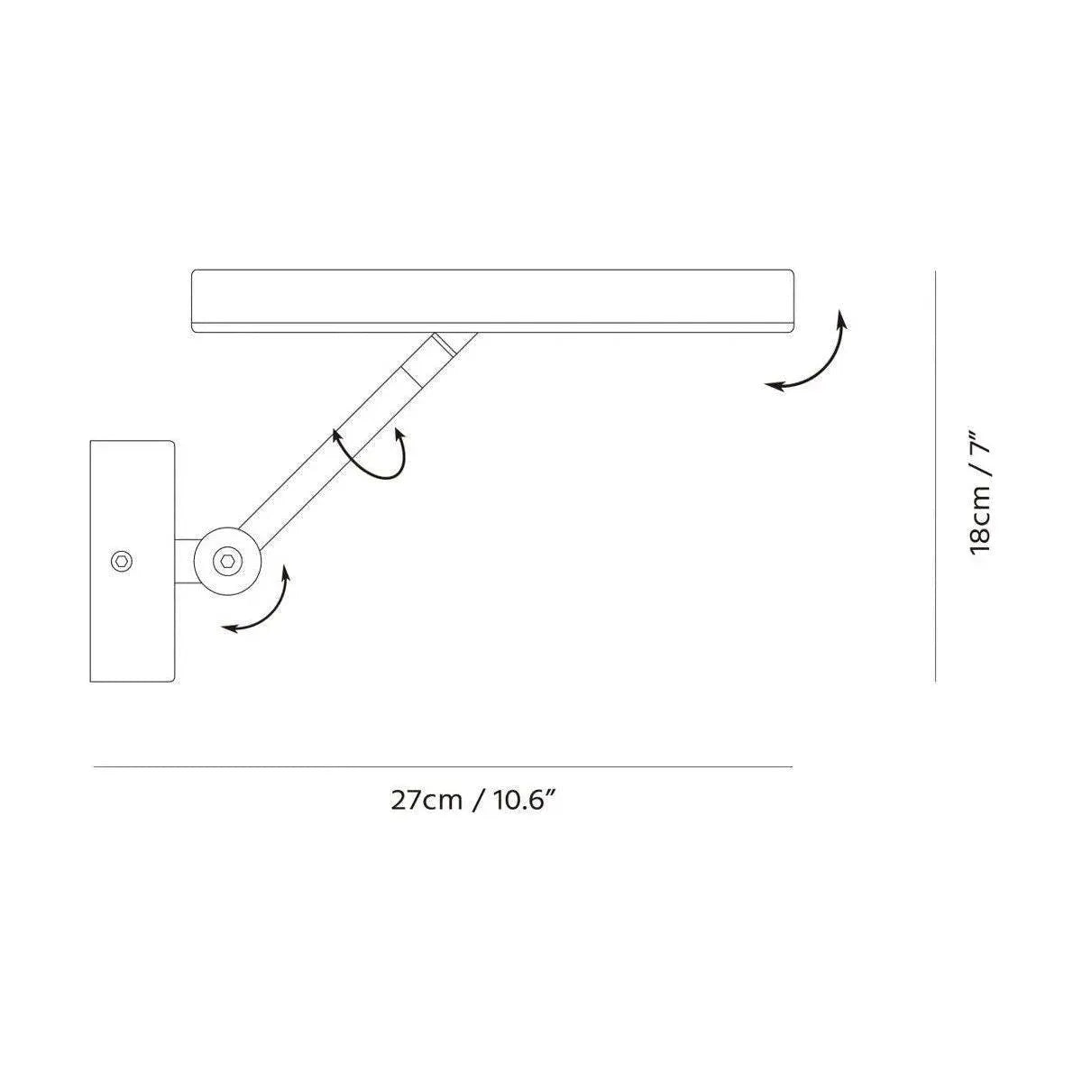Seed Design - SOL Wall Lamp - SLD-250WRTE-BK | Montreal Lighting & Hardware