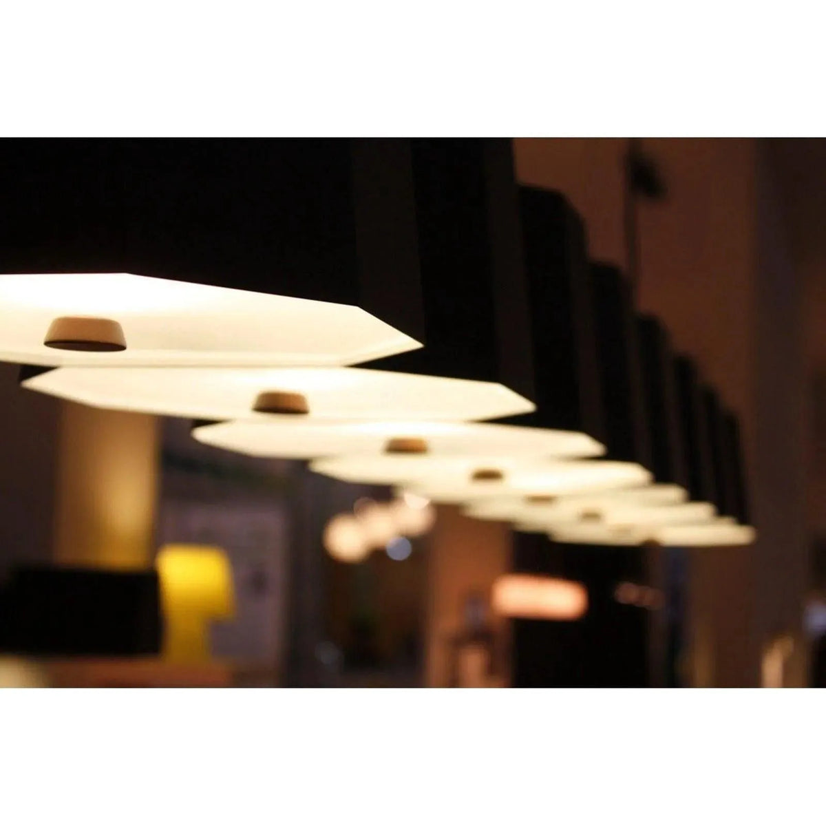 Seed Design - Zhe Pendant Light 6 - SQ-2322MPL6-BK | Montreal Lighting & Hardware