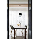 Seed Design - Zhe Pendant Light 6 - SQ-2322MPL6-BK | Montreal Lighting & Hardware