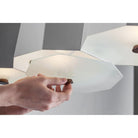 Seed Design - Zhe Pendant Light 6 - SQ-2322MPL6-BK | Montreal Lighting & Hardware