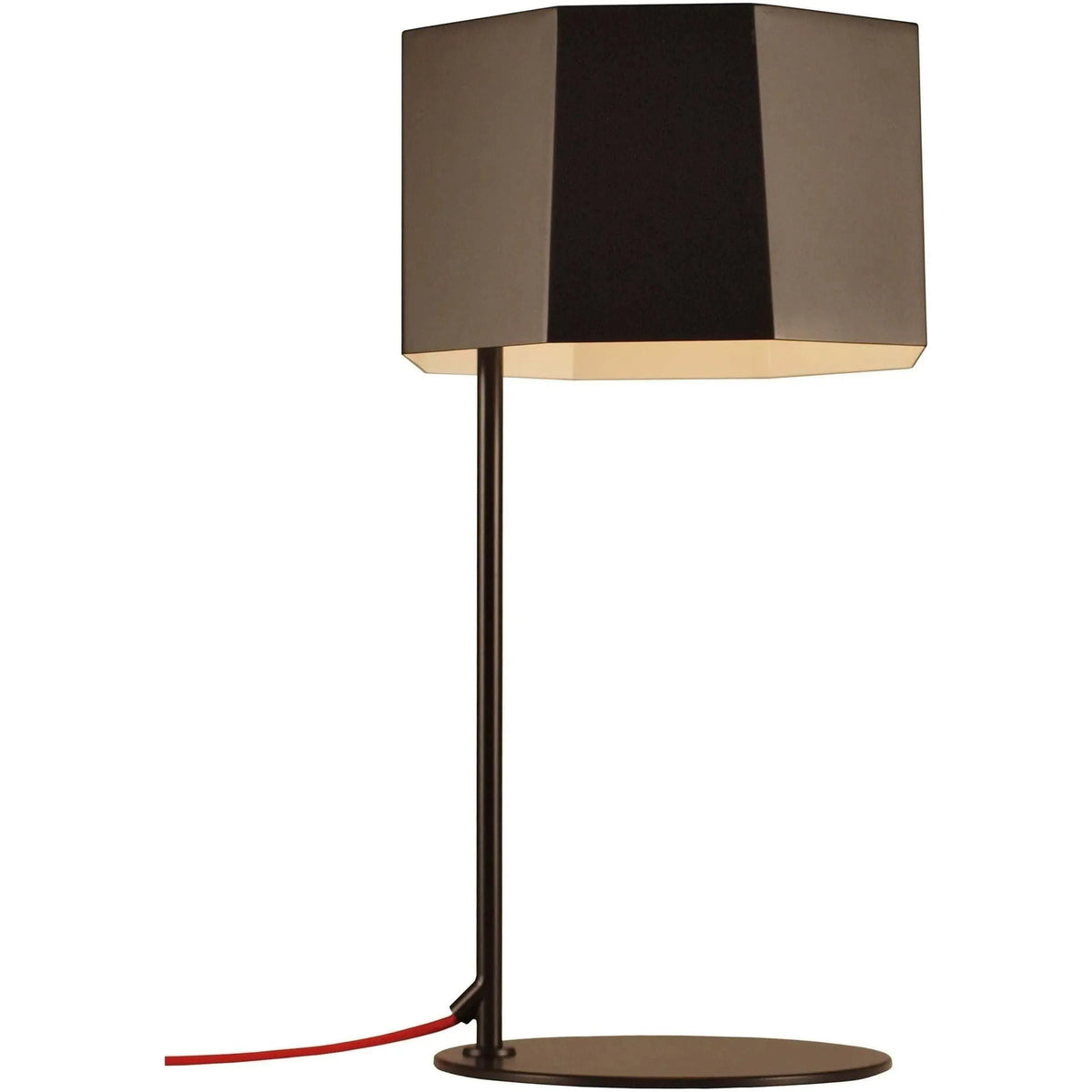 Seed Design - Zhe Table Lamp - SQ-2322MD-BK | Montreal Lighting & Hardware