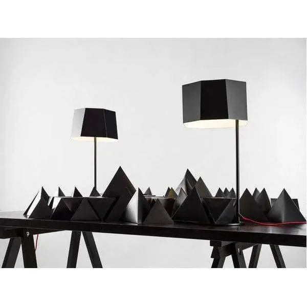 Seed Design - Zhe Table Lamp - SQ-2322MD-BK | Montreal Lighting & Hardware