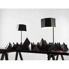 Seed Design - Zhe Table Lamp - SQ-2322MD-BK | Montreal Lighting & Hardware