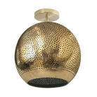 Dounia Home - DH-SHASEMFLU-SM-BRS - Shams Semi-Flush - Polished Brass