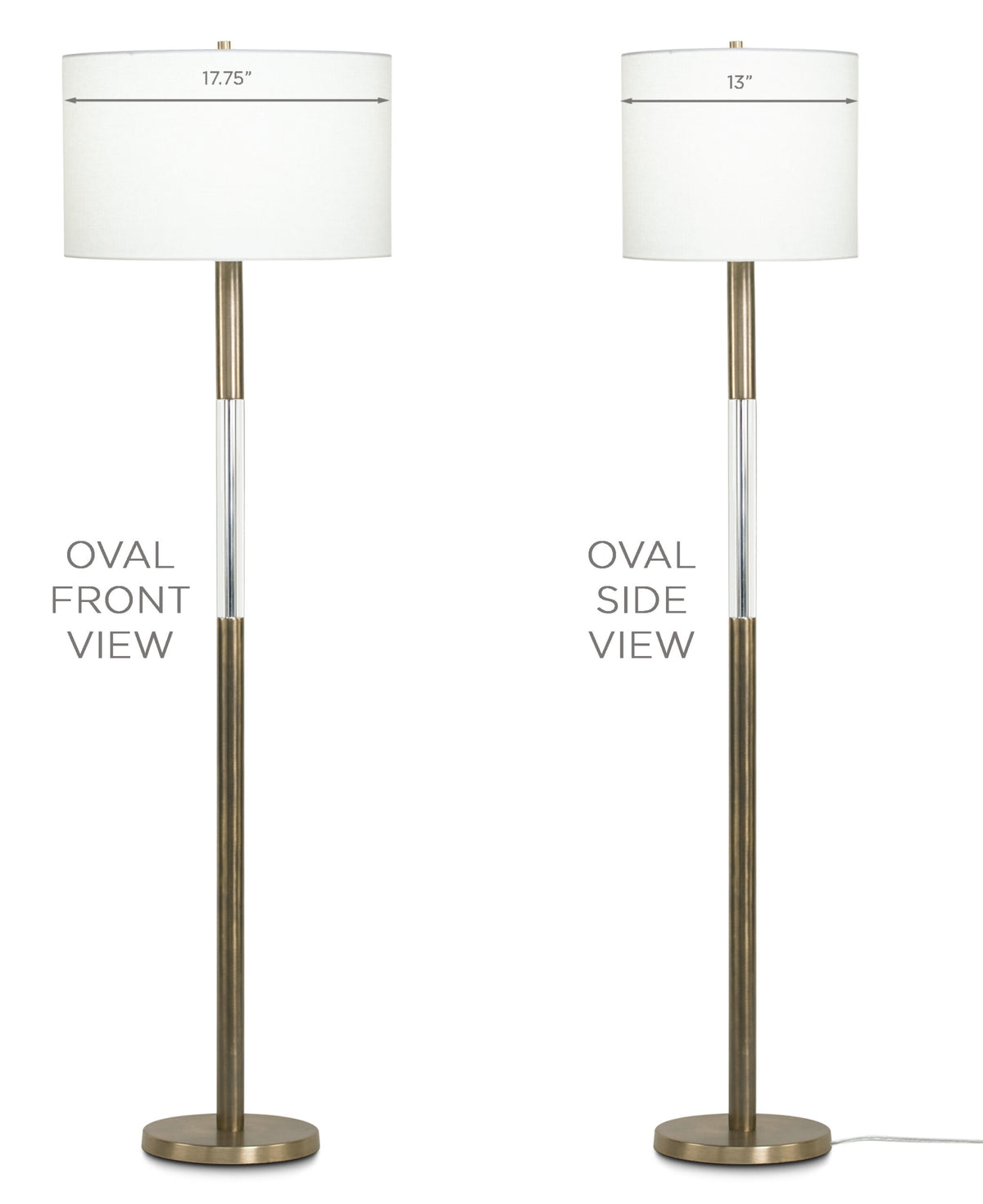Severn Floor Lamp - FLO-3640-OVAL-OWL