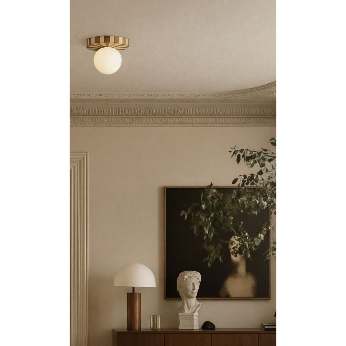 Shaa Inlay Flush Mount