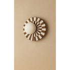 Dounia Home - DH-SHAINLWAL-LG-WOD - Shaa Inlay Wall Sconce - Walnut/Resin