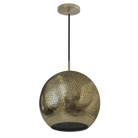 Dounia Home - DH-SHAPENLIG-MD-BRS - Shams Pendant Light - Polished Brass