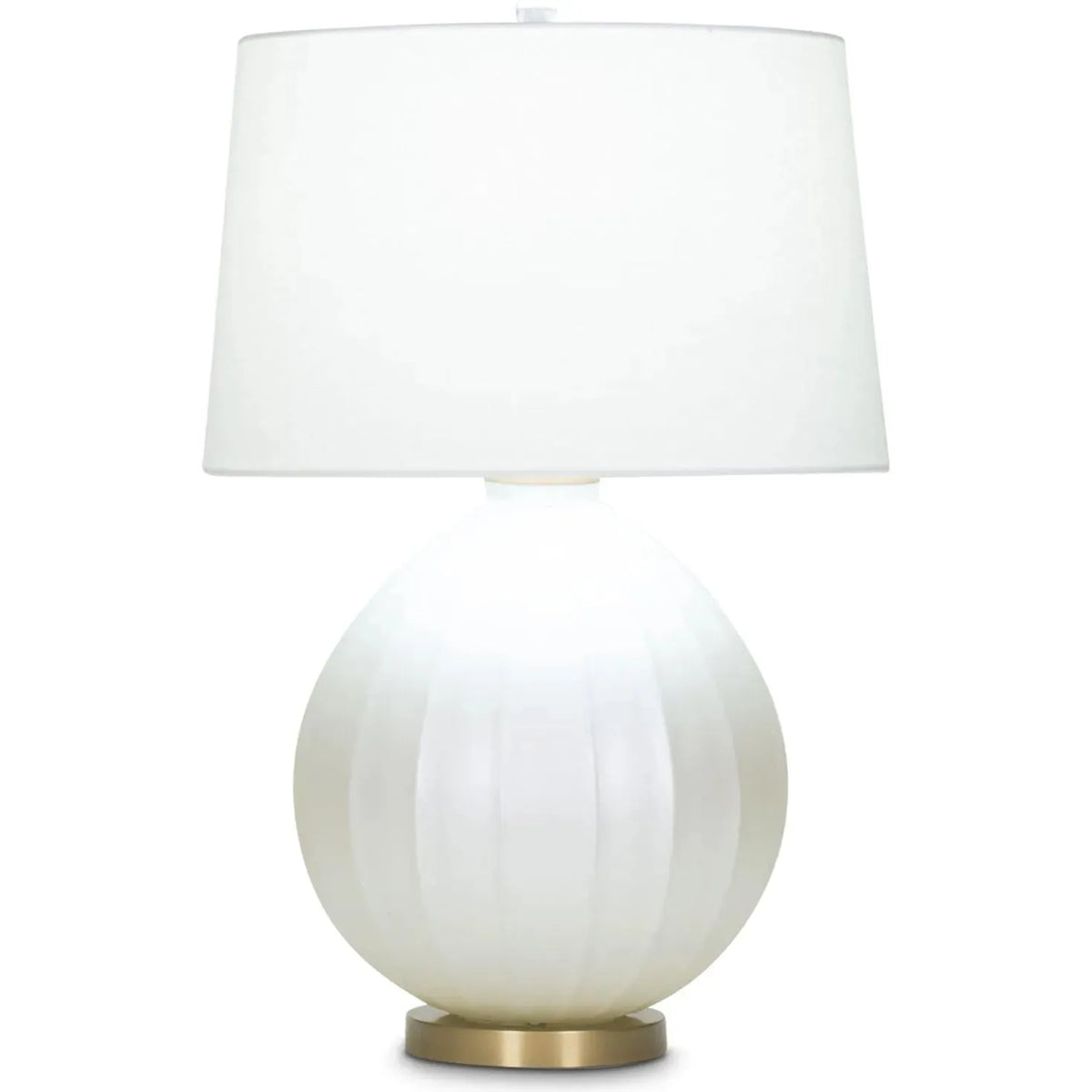 Flow Decor-4032-OWL-Table Lamps-Shelley-White