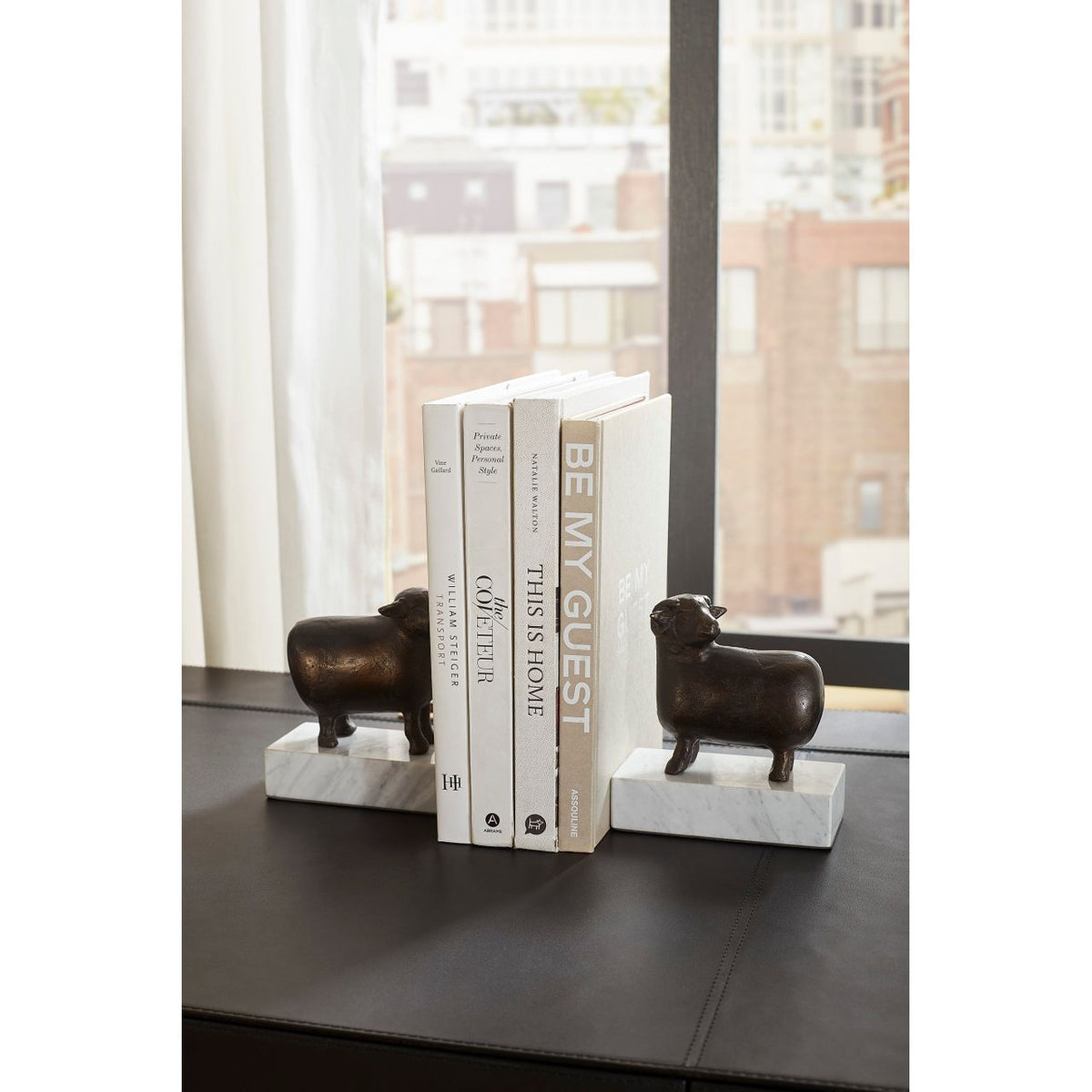 Serre-livres en forme de mouton