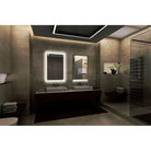 Sidler - QUADRO Single Mirror Medicine Cabinet - 1.1005.013 | Montreal Lighting & Hardware