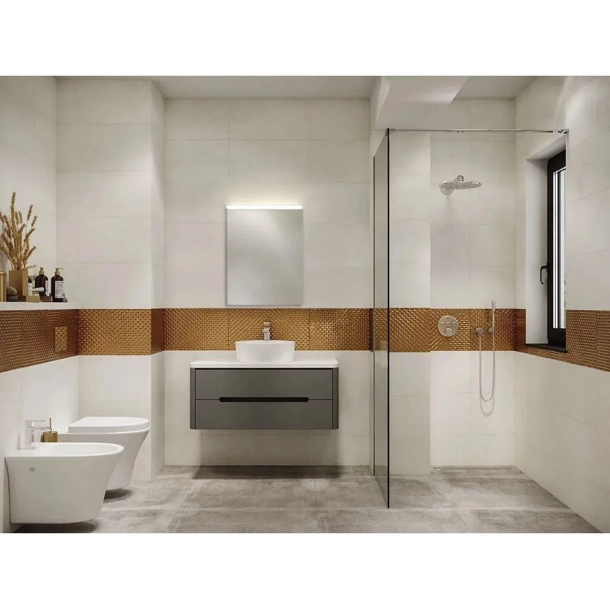 Sidler - XAMO Single Mirror Medicine Cabinet - 1.1105.103 | Montreal Lighting & Hardware