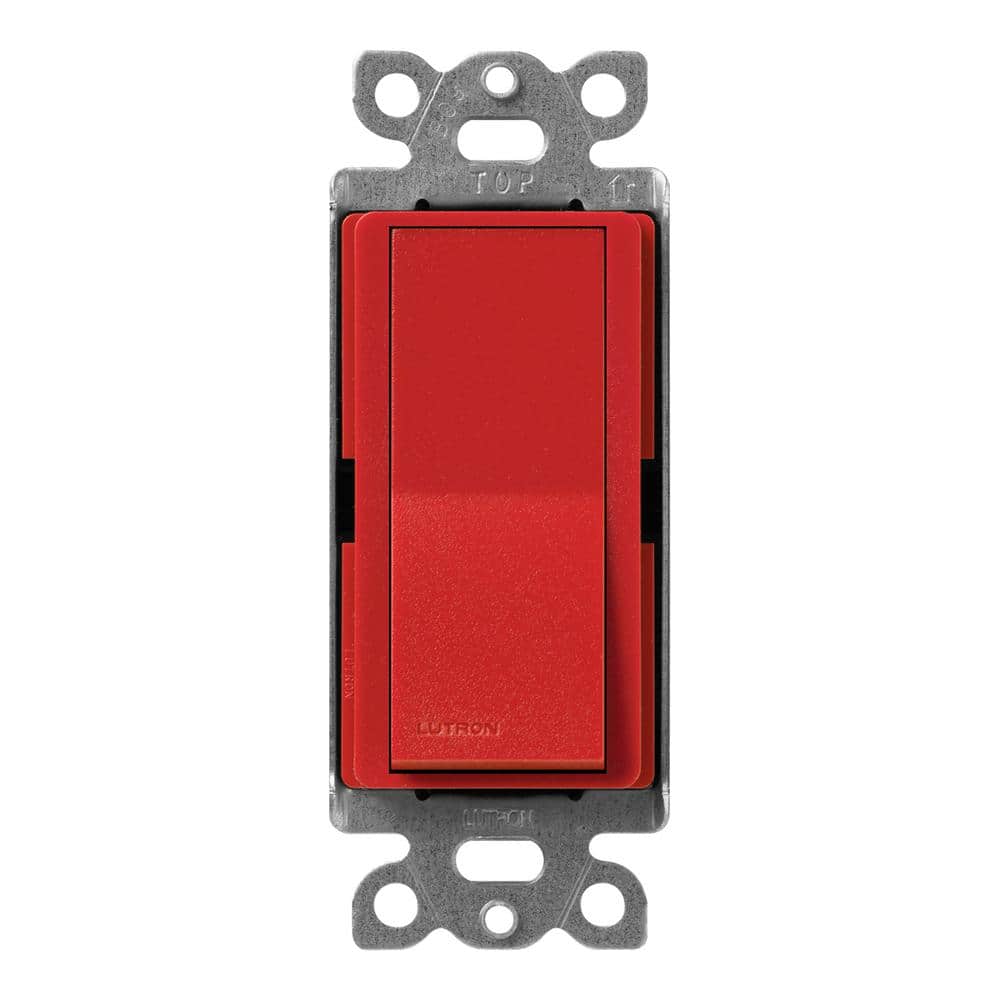 Lutron - Claro & Satin Colors Single Pole Switch - SC-1PS-SR | Montreal Lighting & Hardware