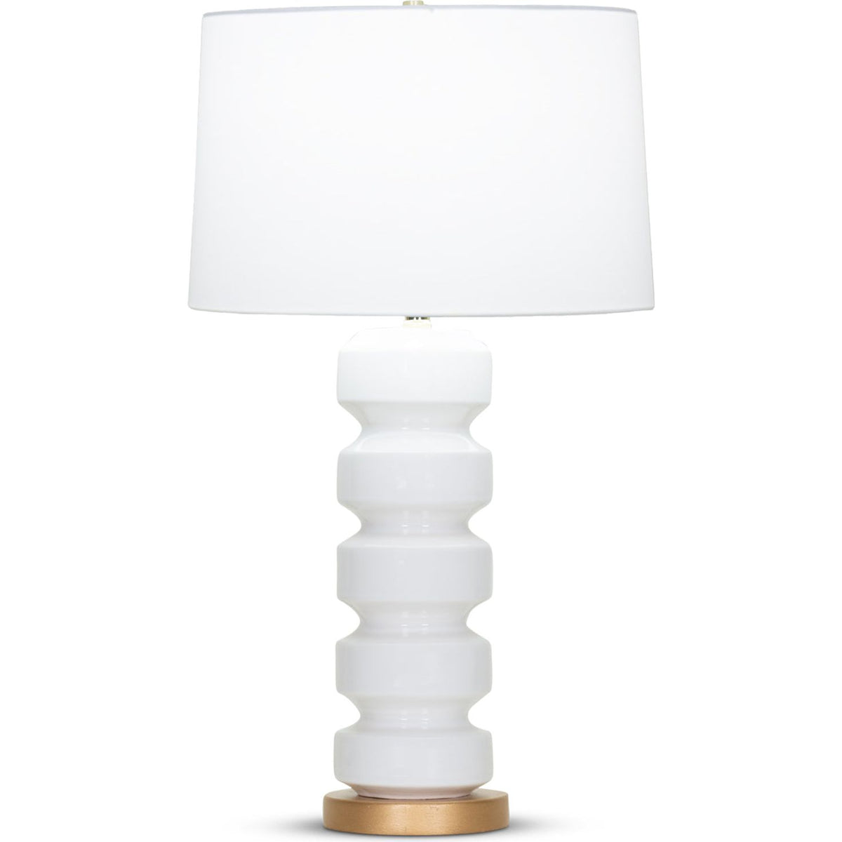 Flow Decor-4348-OWC-Table Lamps-Skylar-Off-White