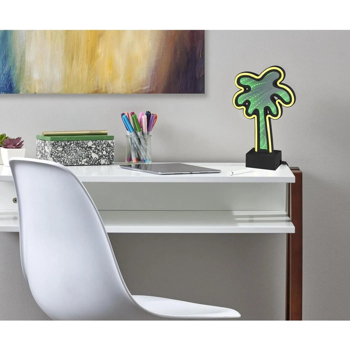 Adesso Home - SL3717-01 - LED Table/Wall Lamp - Infinity - Black