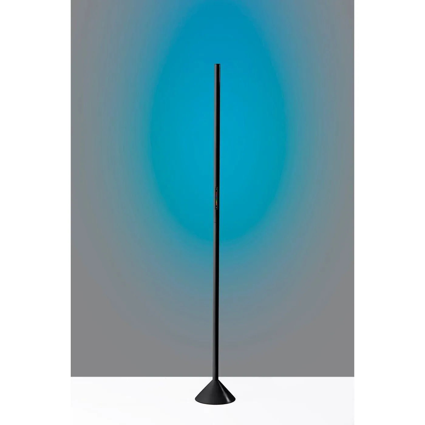 Adesso Home - SL4920-01 - LED Wall Washer Floor Lamp - Cole - Matte Black