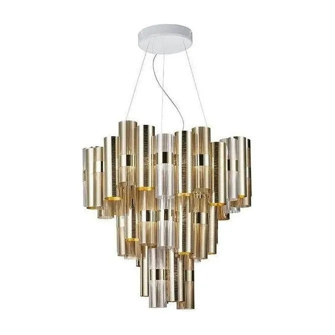 SLAMP - La Lollo Suspension - LALSXL0GLD01T00000US | Montreal Lighting & Hardware