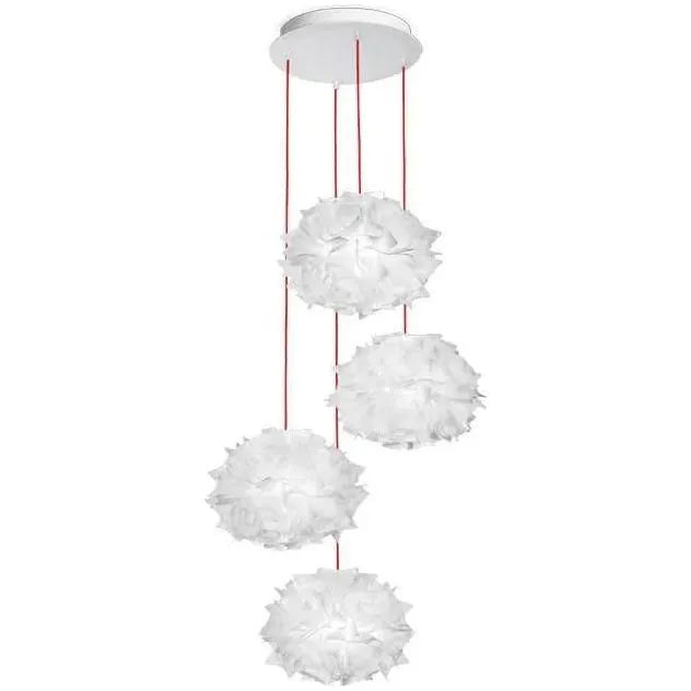 SLAMP - Veli Couture Mini Quartet Suspension - VELSM00CTR01RMQ000US | Montreal Lighting & Hardware