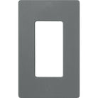 Lutron SC-4-SL Claro & Satin Colors Wallplate in Satin Slate