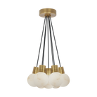 Mina Alabaster 7-Light Small Suspendu