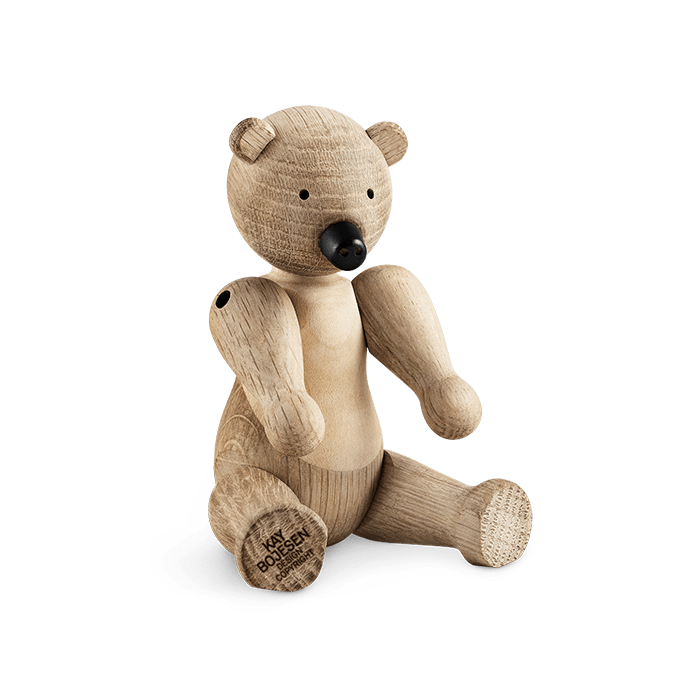 Kay Bojesen 39251 Bear Wooden Figurine in Oak/Maple