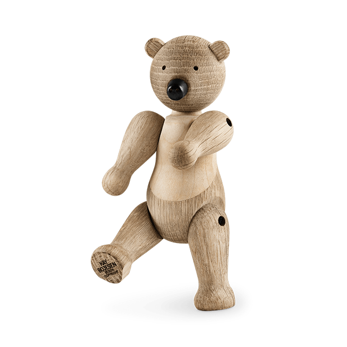 Kay Bojesen 39251 Bear Wooden Figurine in Oak/Maple