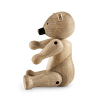 Kay Bojesen 39251 Bear Wooden Figurine in Oak/Maple
