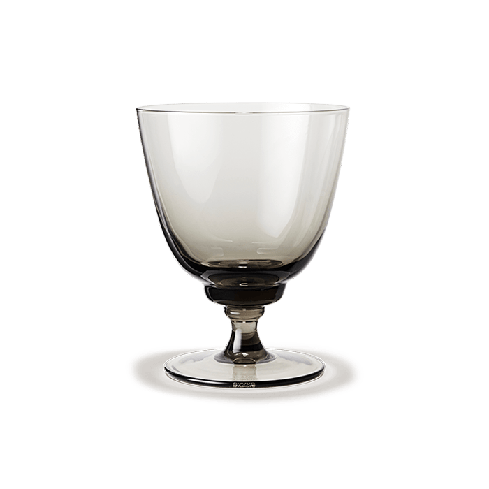 Holmegaard 4300486 Verre coulé sur pied en fumée