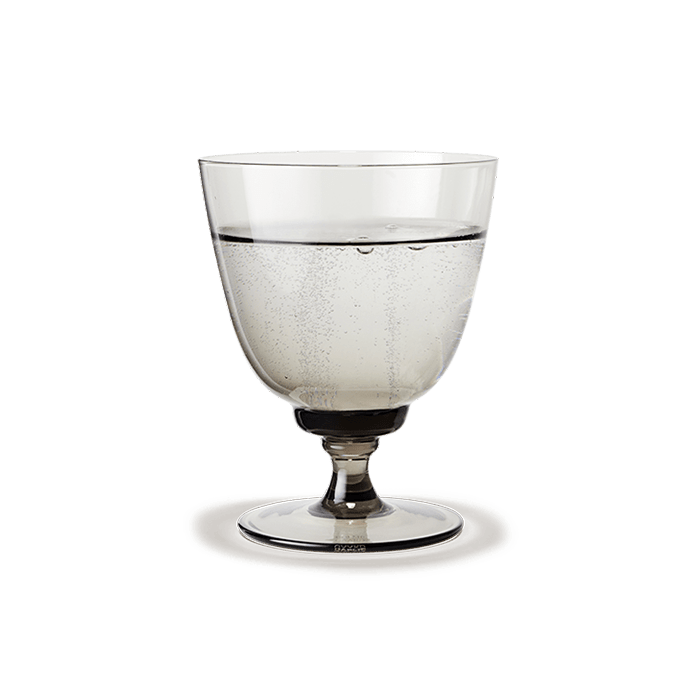 Holmegaard 4300486 Verre coulé sur pied en fumée