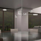 Sonneman 2884.03 Contrepoint LED Linéaire Suspension en blanc satiné