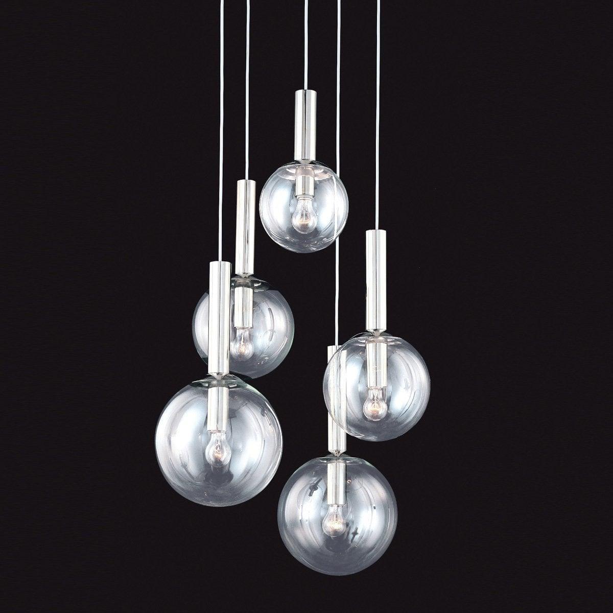 Sonneman - Bubbles Five Light Pendant - 3765.35 | Montreal Lighting & Hardware