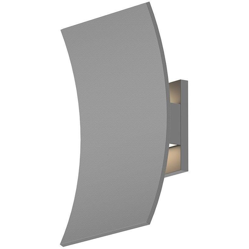Sonneman - Curved Shield LED Wall Sconce - 7260.74-WL | Montreal Lighting & Hardware