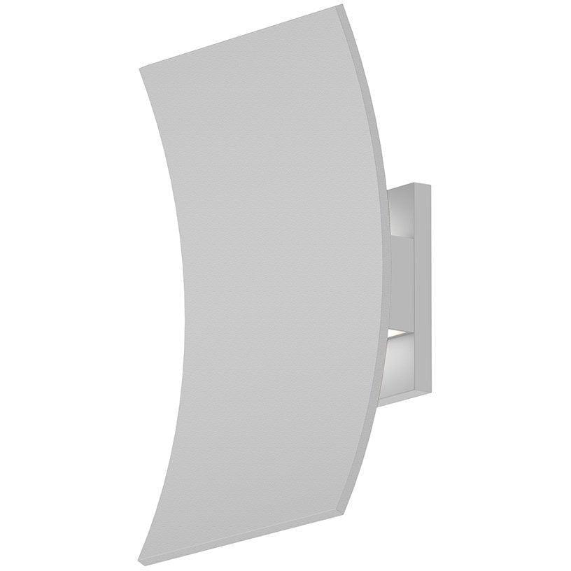 Sonneman - Curved Shield LED Wall Sconce - 7260.98-WL | Montreal Lighting & Hardware