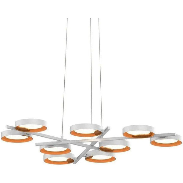 Anneau guide de lumière DEL Suspension