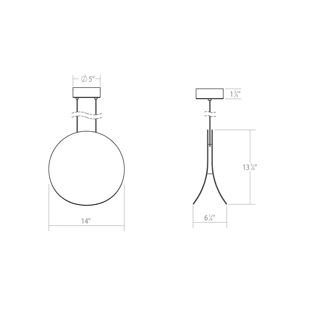 Sonneman - Disques Malibu LED Suspension - 1767.03 | Montreal Luminaire & Quincaillerie